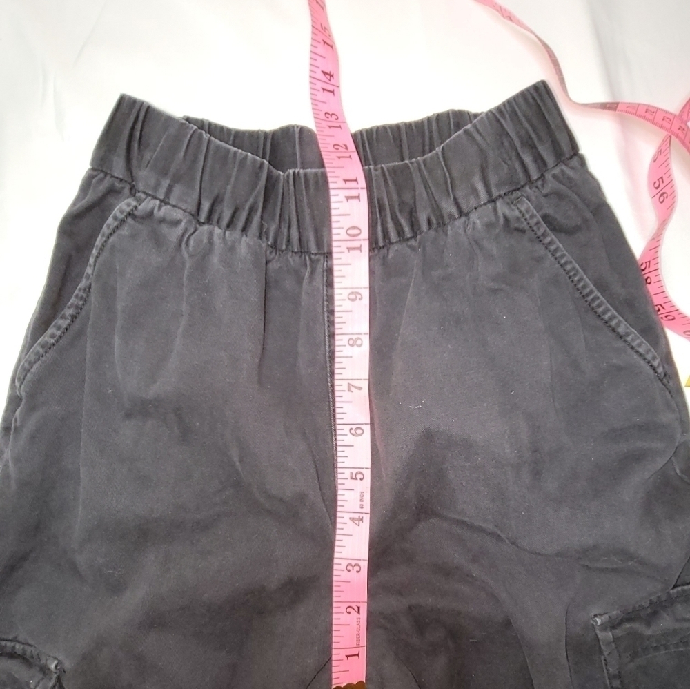 Divided By H&M High-rise Cargo Black Joggers Women's Size 0 - Picture 7 of 10